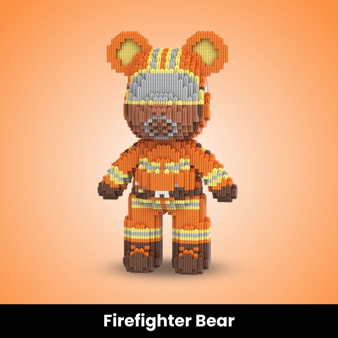 TeddyBlocks™ Mini Buildable Brick Bears (3000+ pcs)