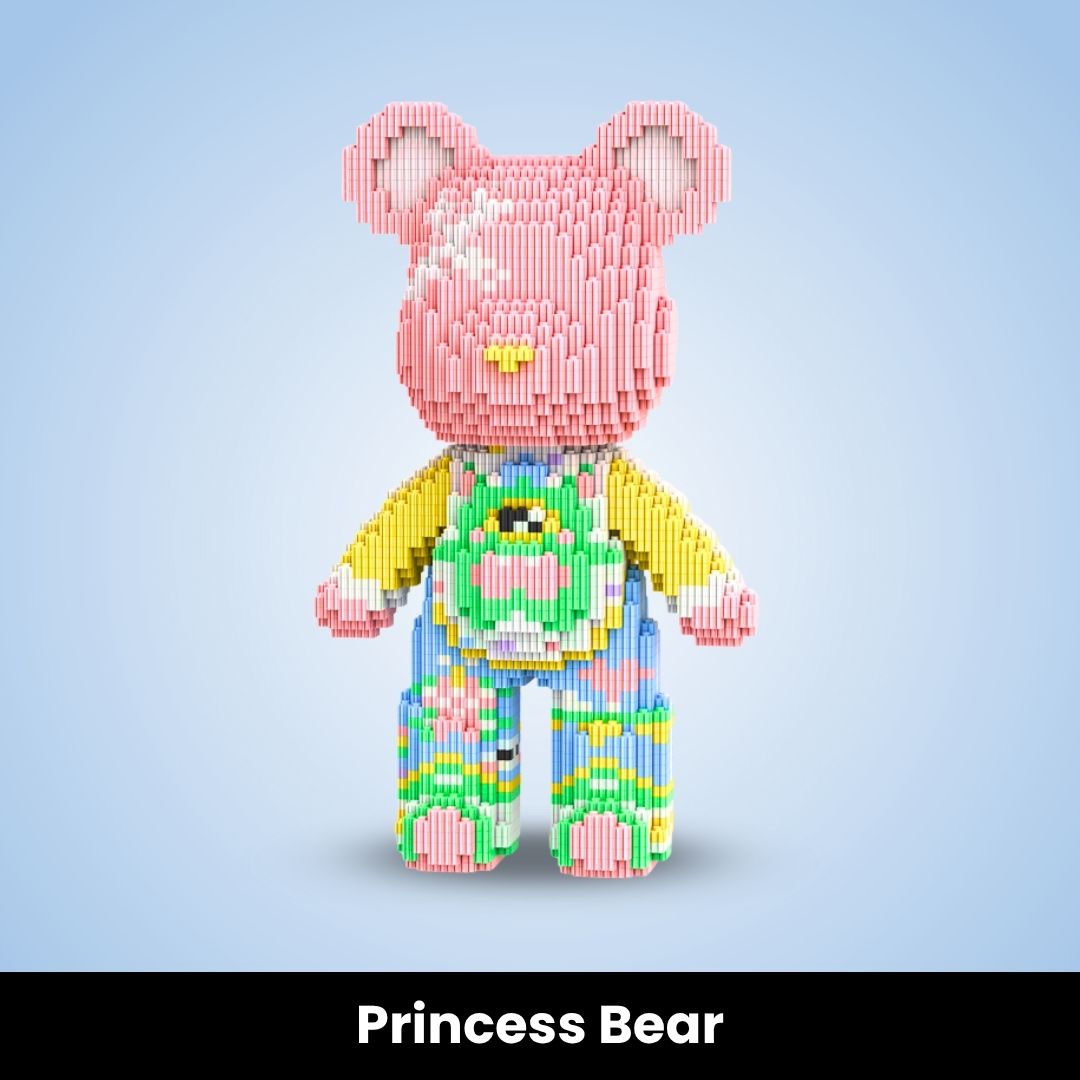 TeddyBlocks™ Mini Buildable Brick Bears (3000+ pcs)