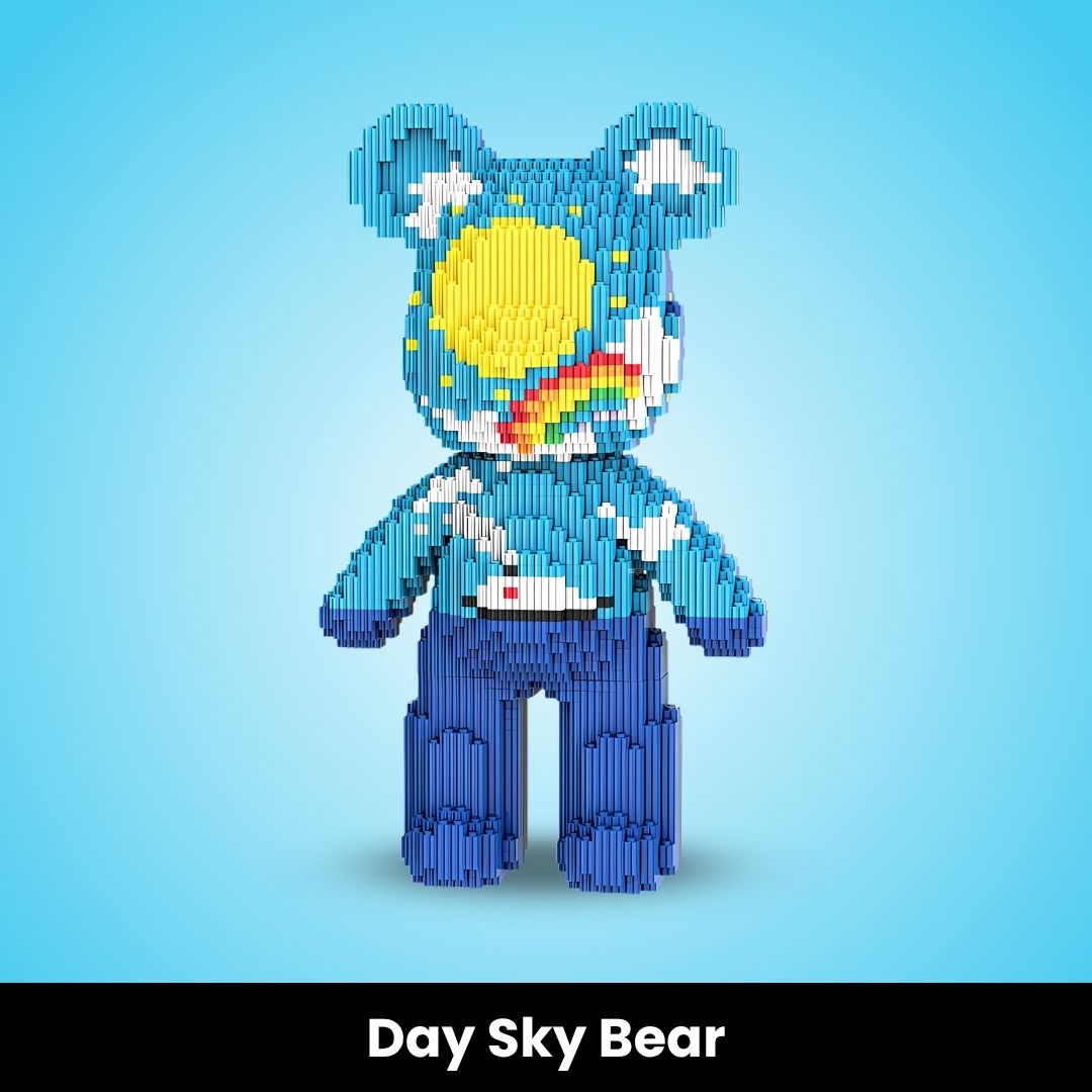 TeddyBlocks™ Mini Buildable Brick Bears (3000+ pcs)