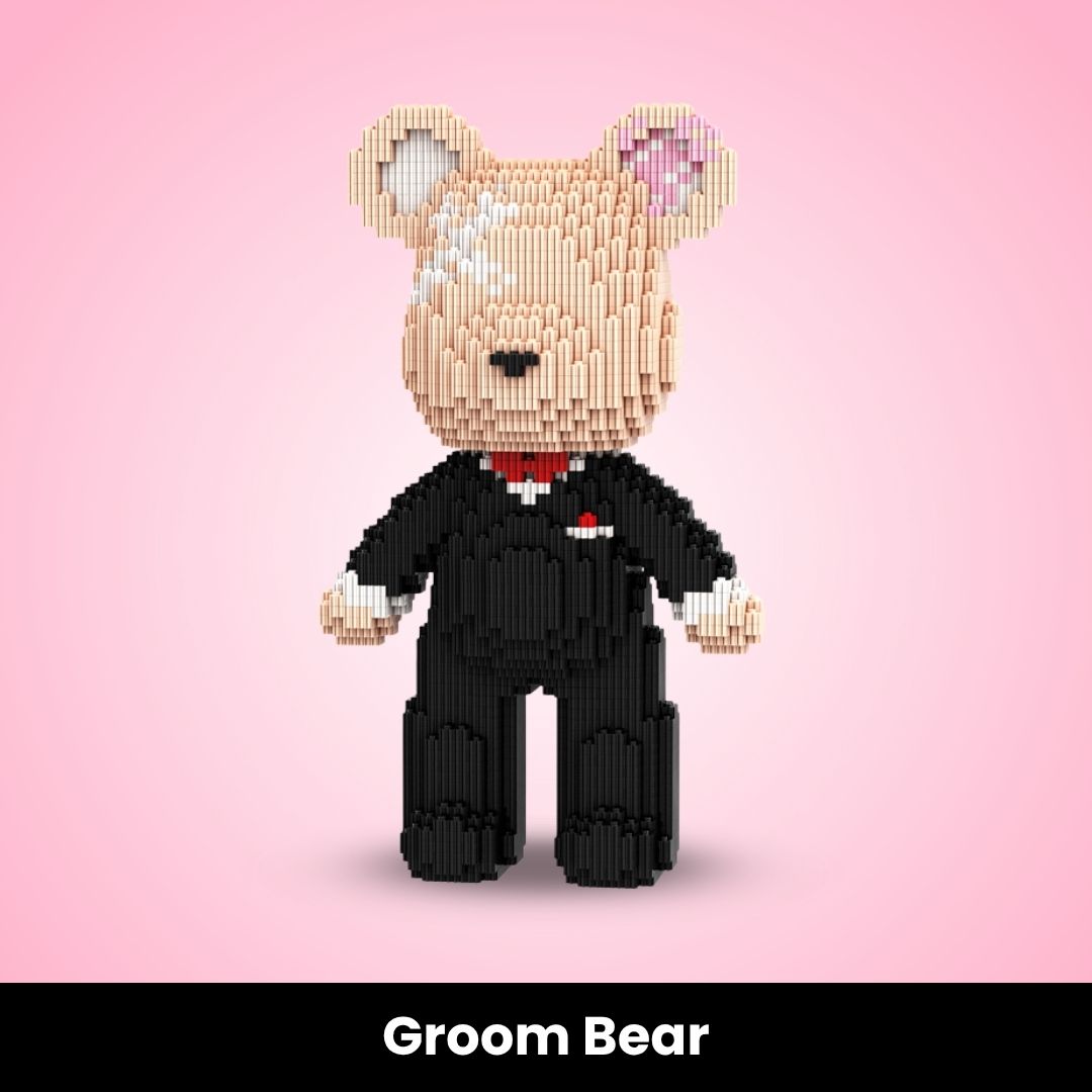 TeddyBlocks™ Mini Buildable Brick Bears (3000+ pcs)
