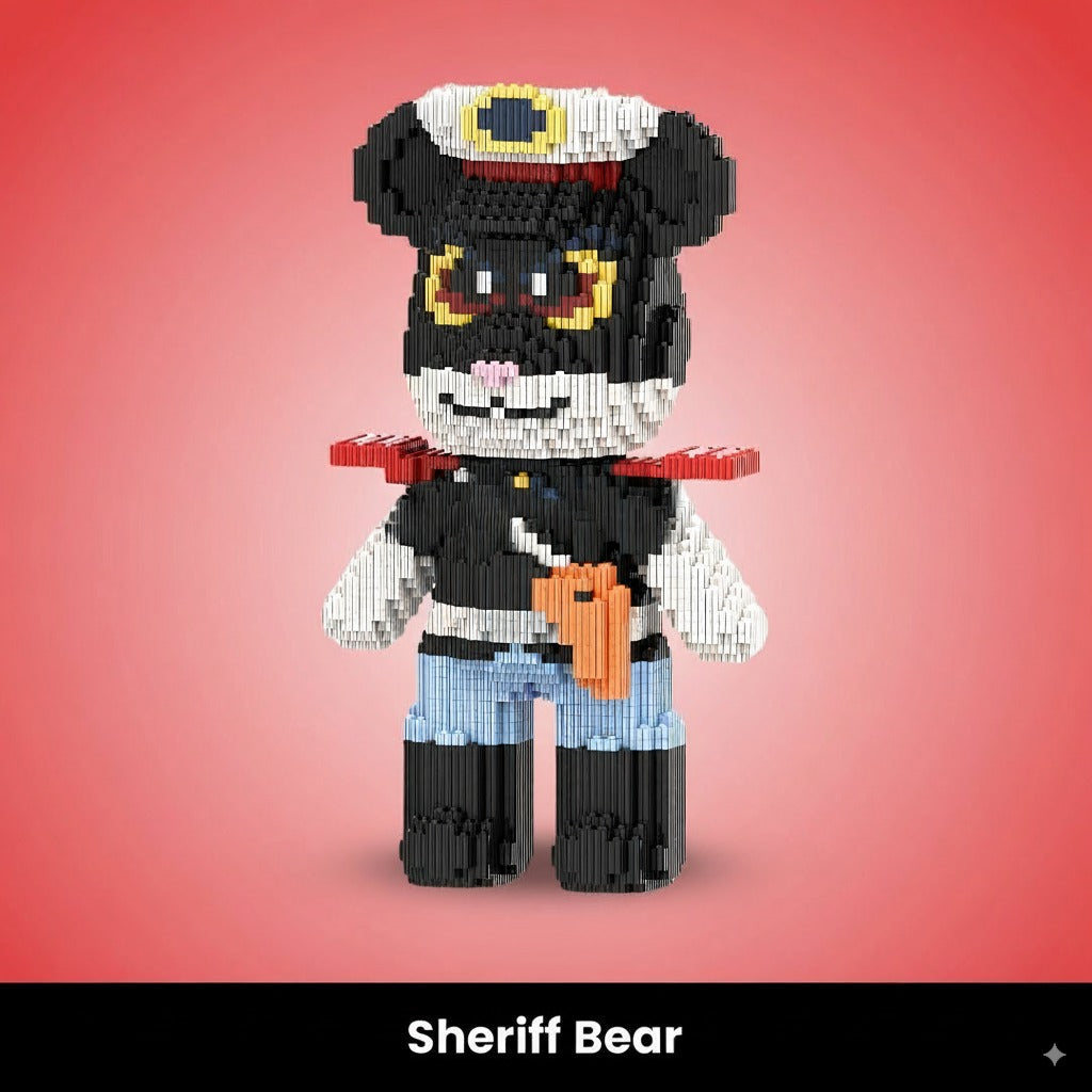 TeddyBlocks™ Mini Buildable Brick Bears (3000+ pcs)