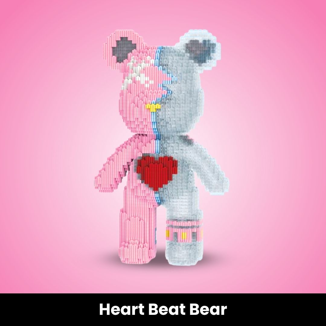 TeddyBlocks™ Mini Buildable Brick Bears (3000+ pcs)