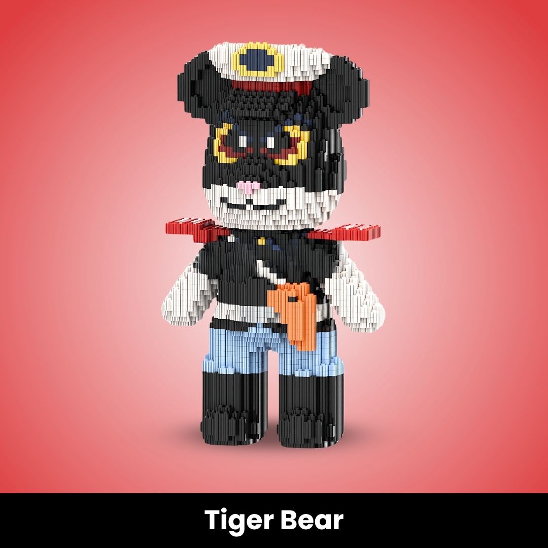 TeddyBlocks™ Mini Buildable Brick Bears (3000+ pcs)