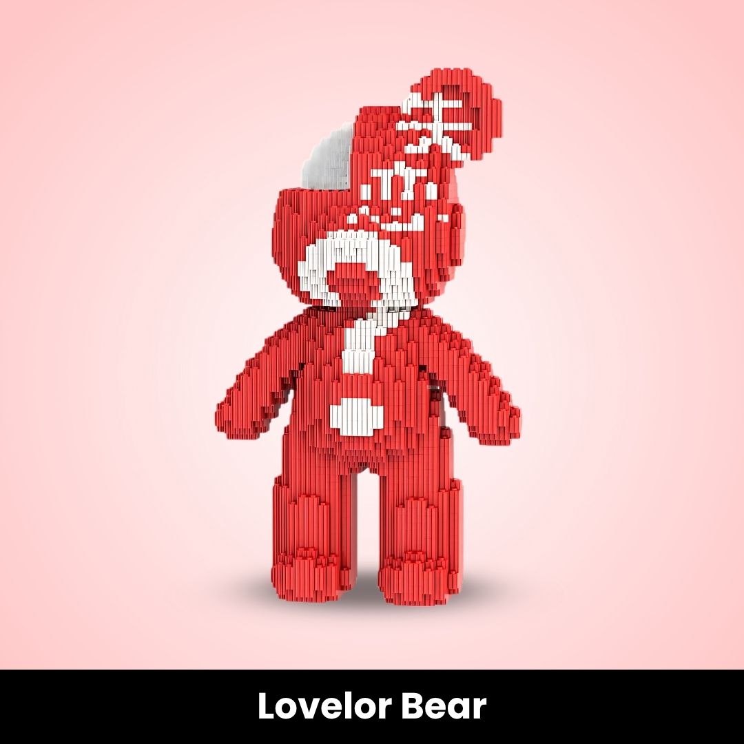 TeddyBlocks™ Mini Buildable Brick Bears (3000+ pcs)