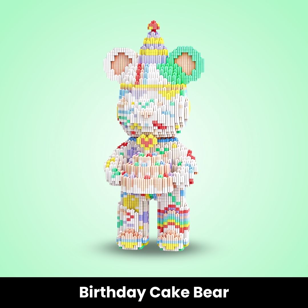 TeddyBlocks™ Mini Buildable Brick Bears (3000+ pcs)