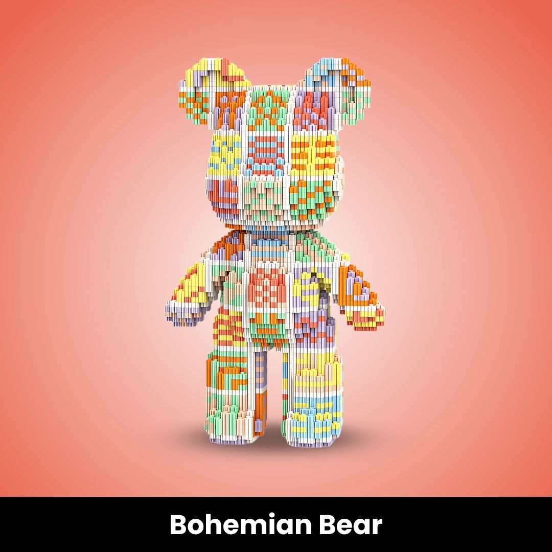 TeddyBlocks™ Mini Buildable Brick Bears (3000+ pcs)
