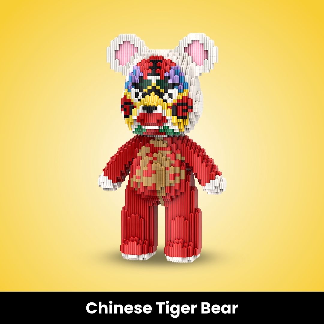 TeddyBlocks™ Mini Buildable Brick Bears (3000+ pcs)