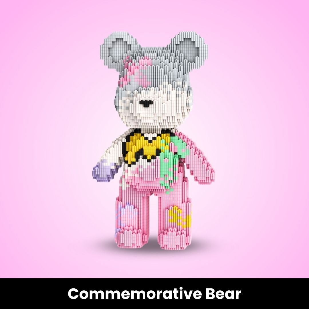 TeddyBlocks™ Mini Buildable Brick Bears (3000+ pcs)