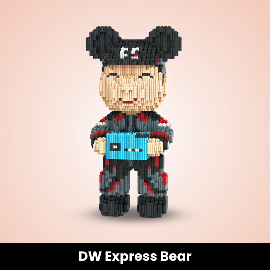 TeddyBlocks™ Mini Buildable Brick Bears (3000+ pcs)