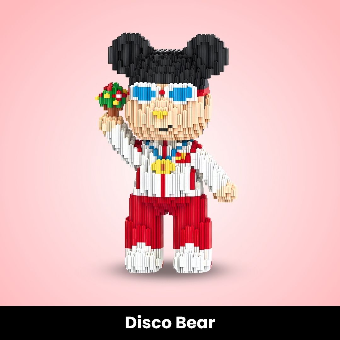TeddyBlocks™ Mini Buildable Brick Bears (3000+ pcs)