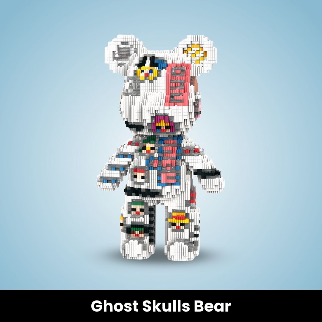 TeddyBlocks™ Mini Buildable Brick Bears (3000+ pcs)