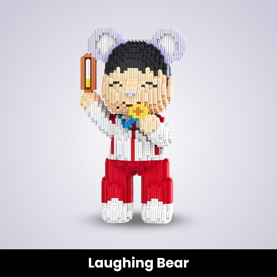 TeddyBlocks™ Mini Buildable Brick Bears (3000+ pcs)