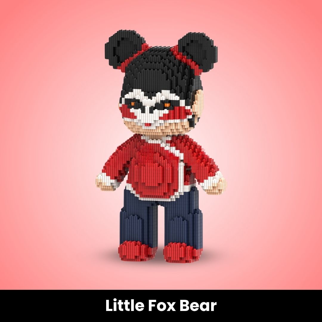 TeddyBlocks™ Mini Buildable Brick Bears (3000+ pcs)