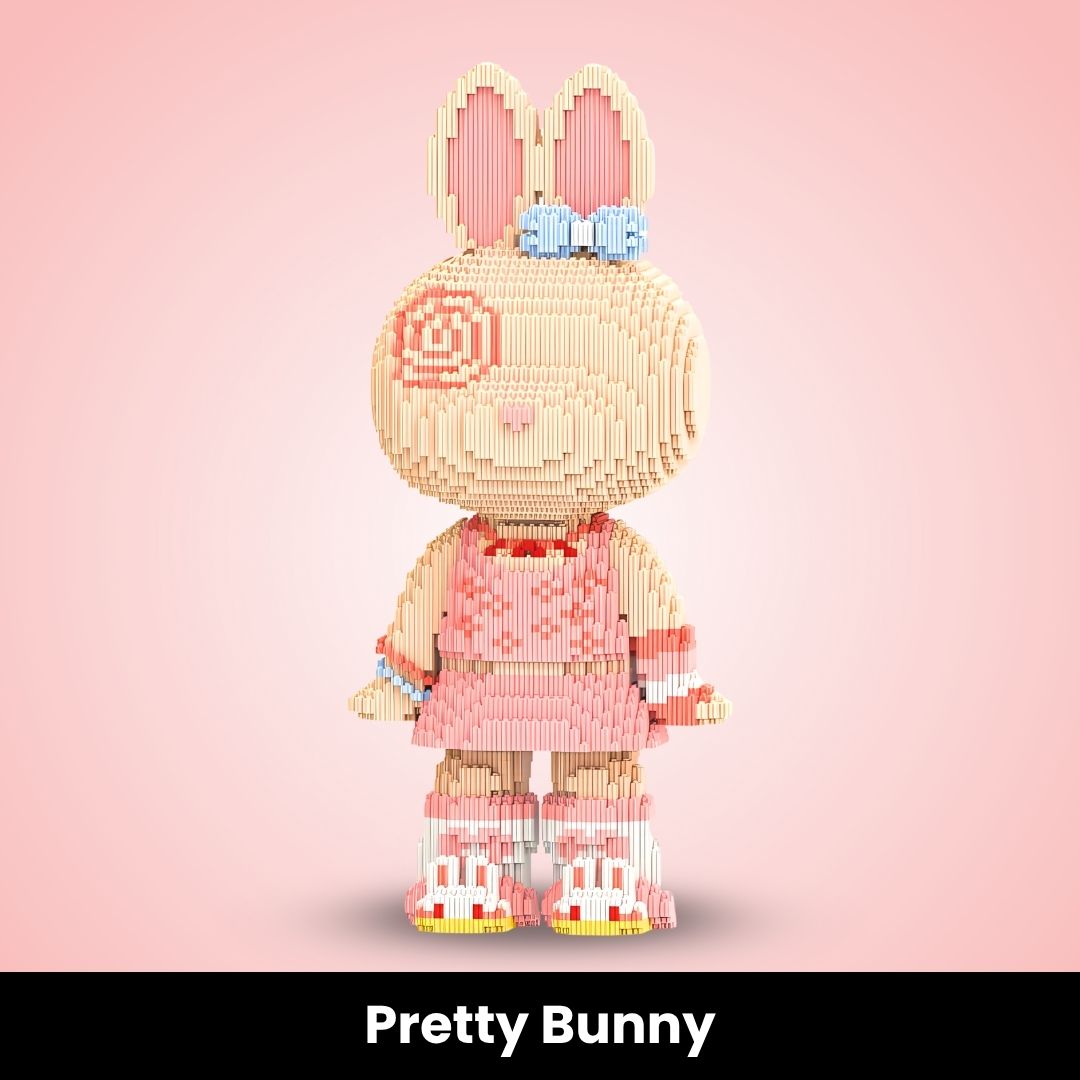 TeddyBlocks™ Giant Buildable Brick Bunnies (5000+ pcs)