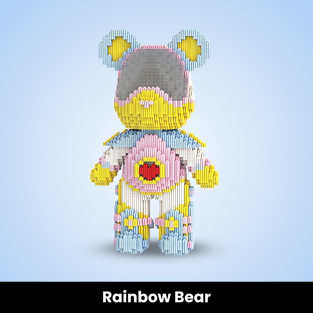 TeddyBlocks™ Mini Buildable Brick Bears (3000+ pcs)