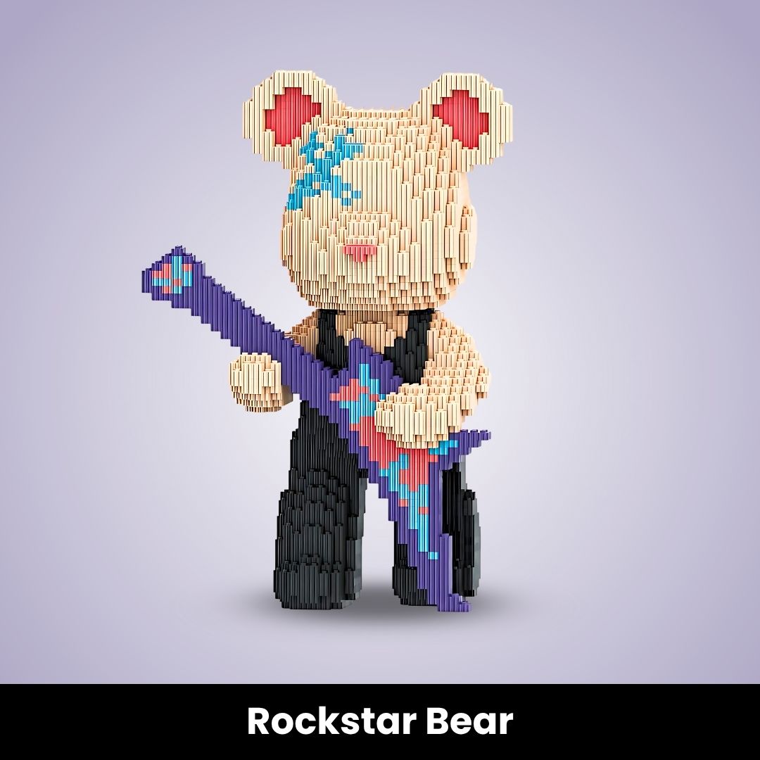 TeddyBlocks™ Mini Buildable Brick Bears (3000+ pcs)