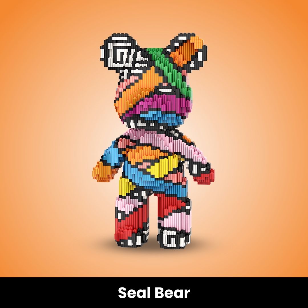 TeddyBlocks™ Mini Buildable Brick Bears (3000+ pcs)