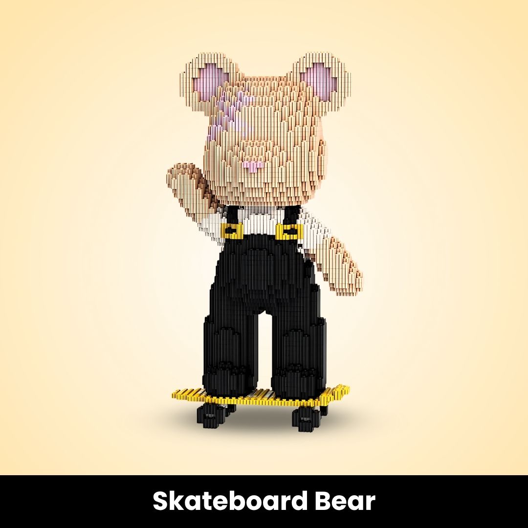 TeddyBlocks™ Mini Buildable Brick Bears (3000+ pcs)
