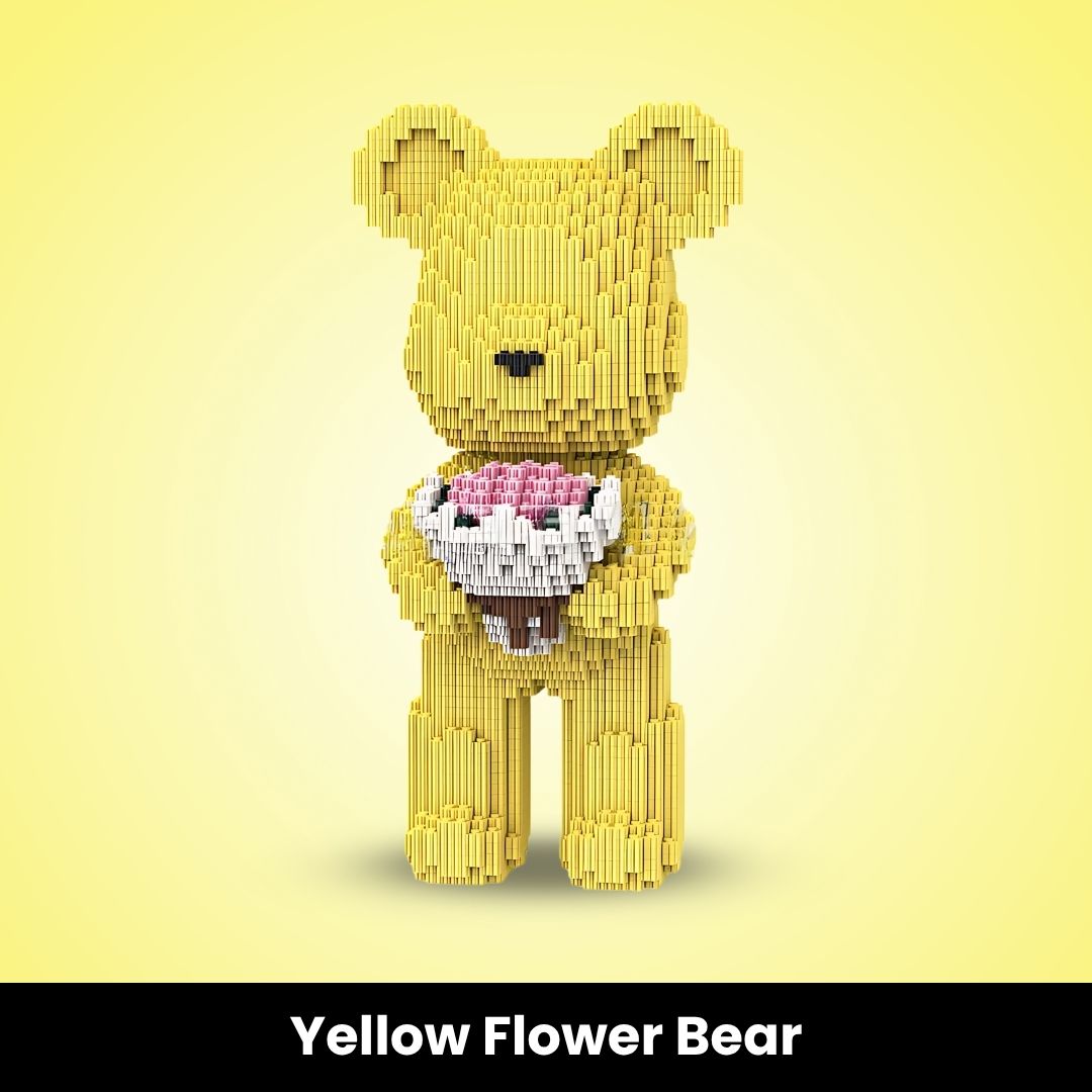 TeddyBlocks™ Mini Buildable Brick Bears (3000+ pcs)
