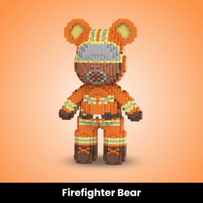 TeddyBlocks™ Mini Buildable Brick Bears (3000+ pcs)