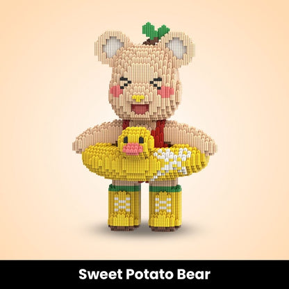 TeddyBlocks™ Mini Buildable Brick Bears (3000+ pcs)