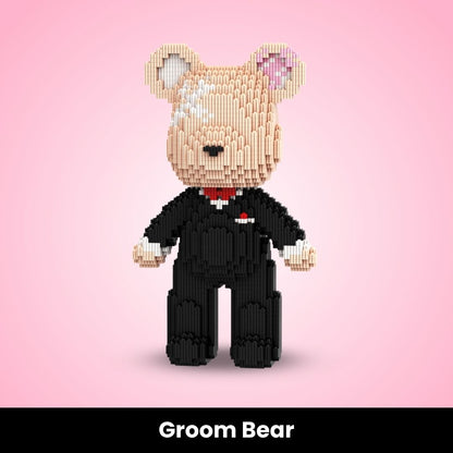 TeddyBlocks™ Mini Buildable Brick Bears (3000+ pcs)