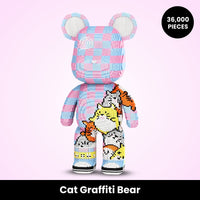 Cat Graffiti Bear