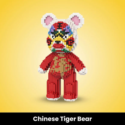 TeddyBlocks™ Mini Buildable Brick Bears (3000+ pcs)