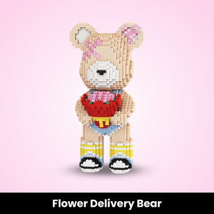 TeddyBlocks™ Mini Buildable Brick Bears (3000+ pcs)