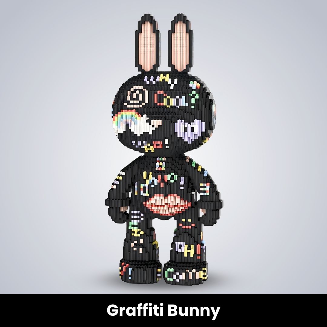 Teddy Blocks Rabbit TeddyBlocks™ Giant Buildable Brick Bunnies (5000+ pcs) – Teddy Blocks