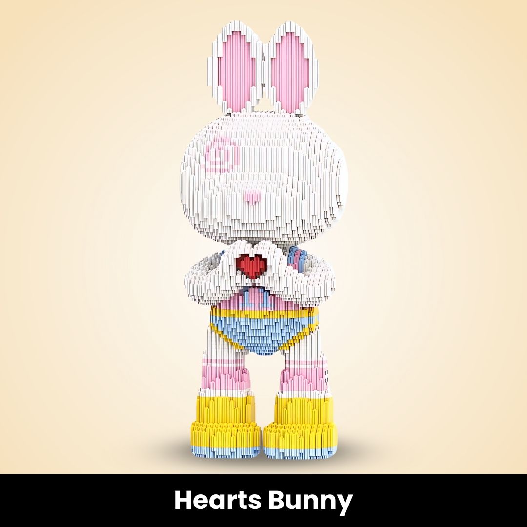 Teddy Blocks Rabbit TeddyBlocks™ Giant Buildable Brick Bunnies (5000+ pcs) – Teddy Blocks