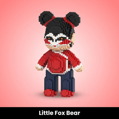 TeddyBlocks™ Mini Buildable Brick Bears (3000+ pcs)