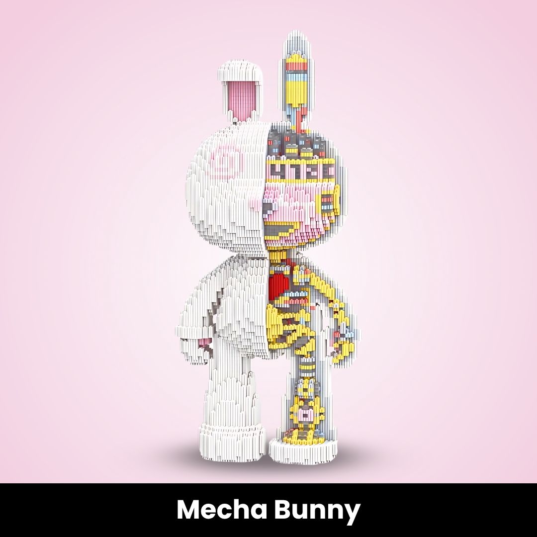 TeddyBlocks™ Giant Buildable Brick Bunnies (5000+ pcs)